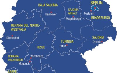 mapa alemania